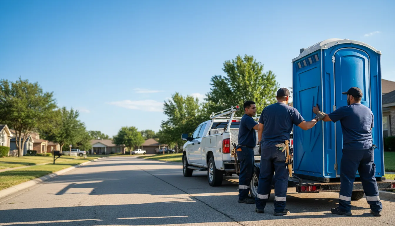 Portable Toilet Rental in Stamford, TX near me